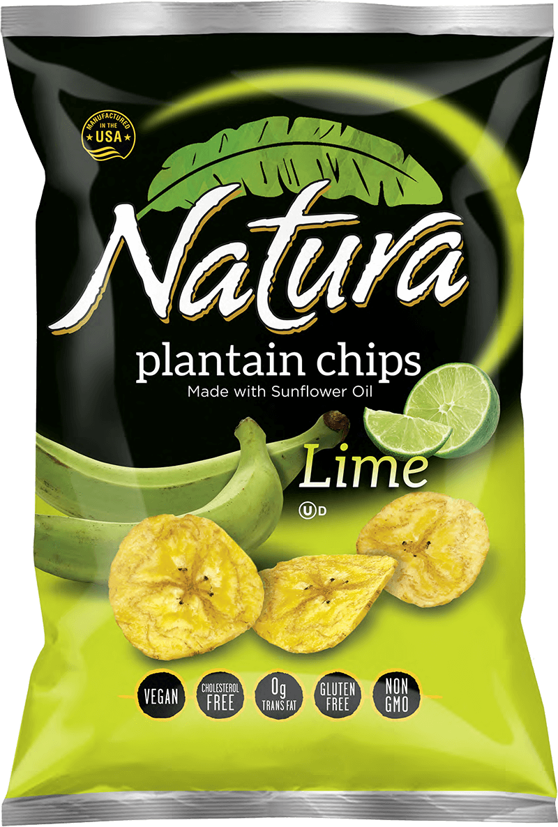Natura lime chip bag